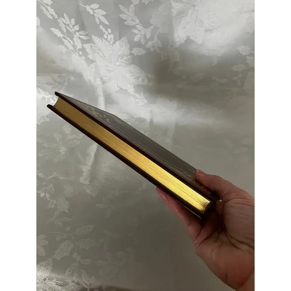1983 Robert Schuller Tough Times Never Last Bonded Leather Gilt Book 16th Print